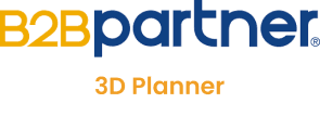 B2Bparner 3D Planner logo